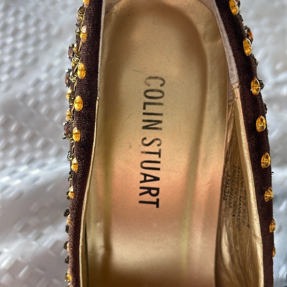 🌸Colin Stuart jewelled 4” heeled shoes - Picture 6 of 11